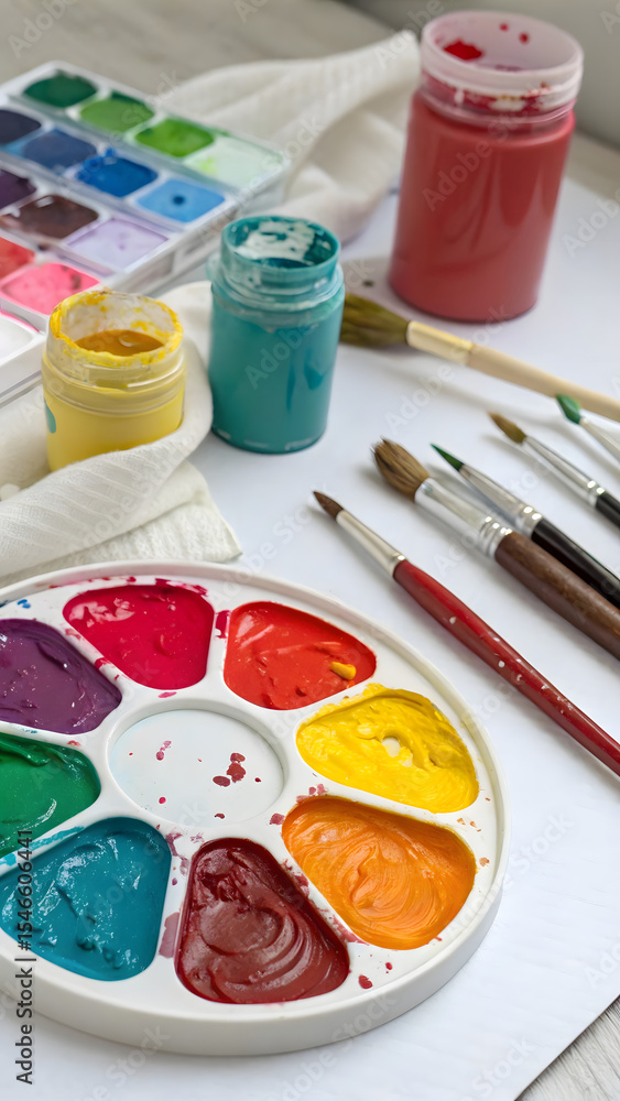 watercolor paints and brushes watercolor paints and brushes