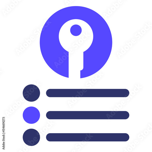 key takeaway icon, line design icon
