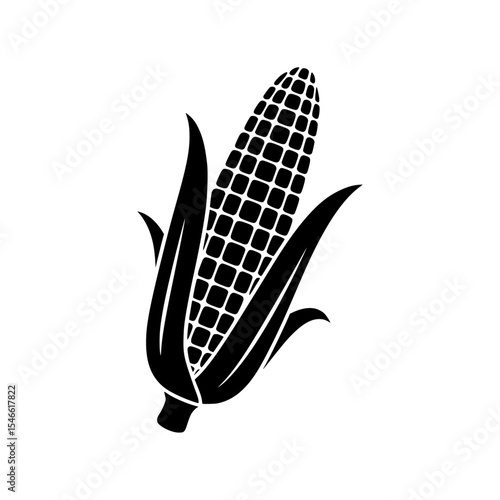 Maize icon vector