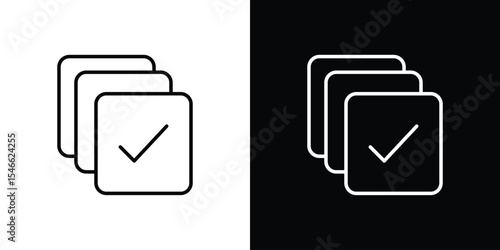 Select all icon in black. flat graphic vector icon