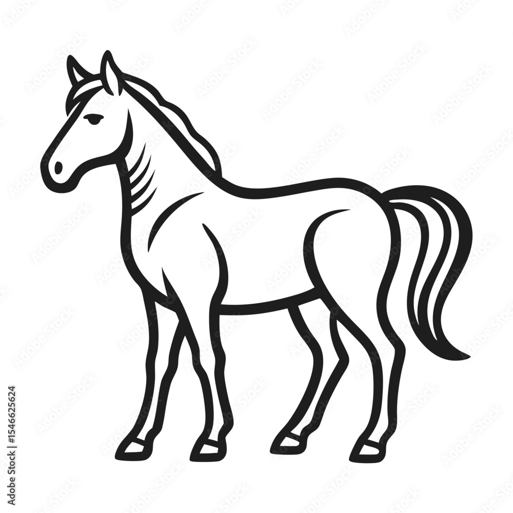 horse vector illustration horse vector illustration