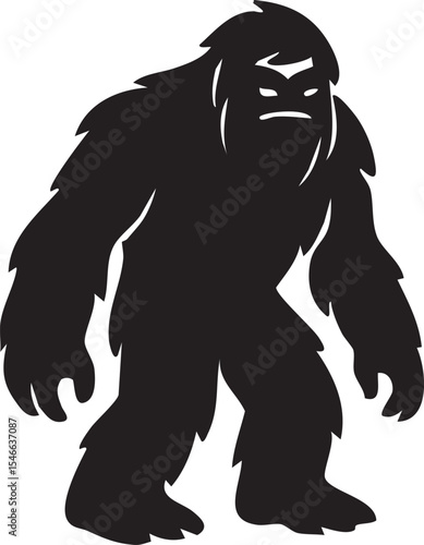 Yeti silhouette