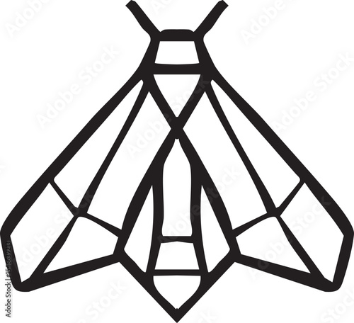 Geometric moth