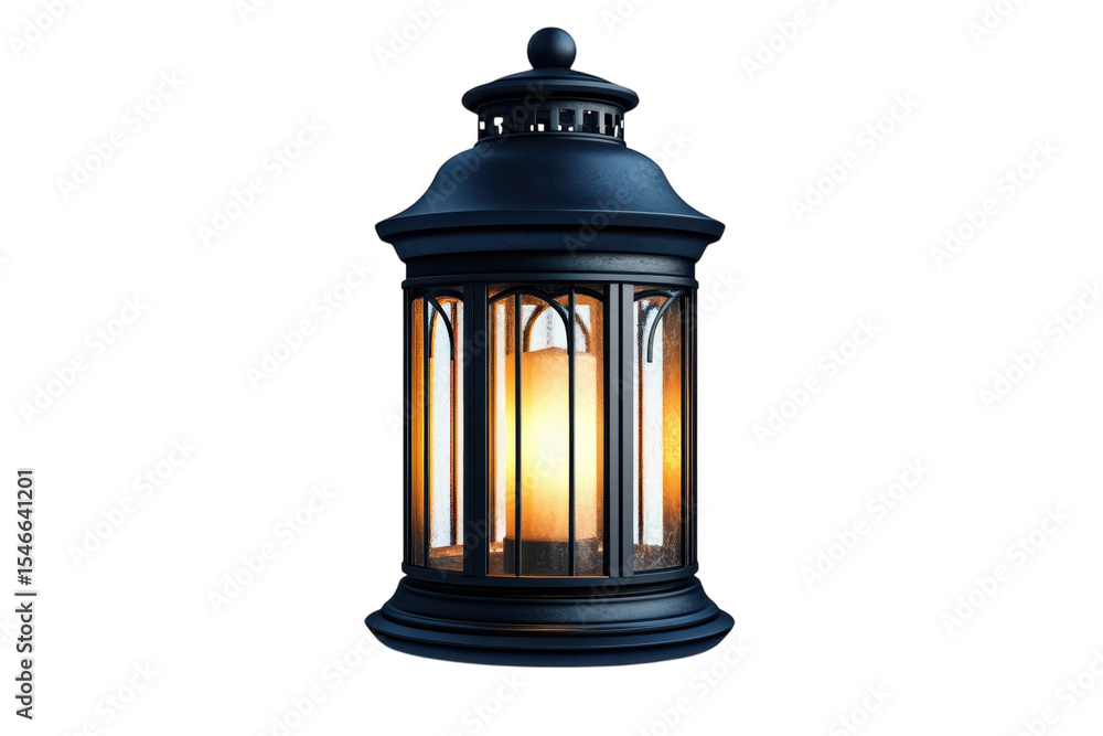 A charming lantern illuminates the darkness offering warmth and hope in the quiet night with on transparent background A charming lantern illuminates the darkness offering warmth and hope in the quiet night with on transparent background