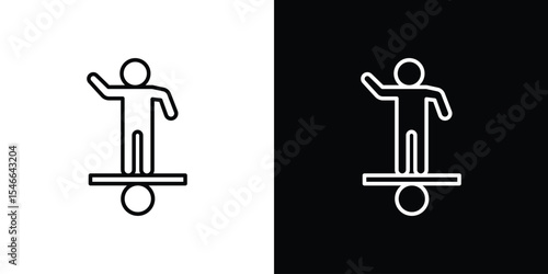 Stable icon in black. flat graphic vector icon
