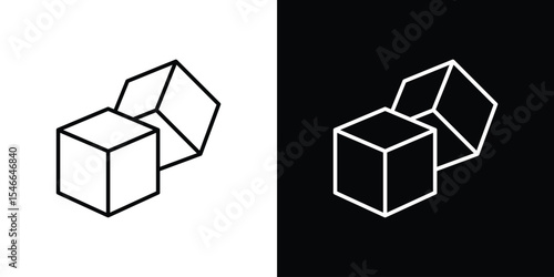 Sugar icon in black. flat graphic vector icon