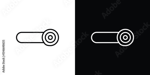 Switch icon in black. flat graphic vector icon