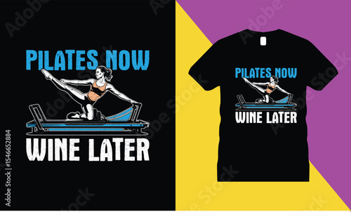 pilates t-shirt design
