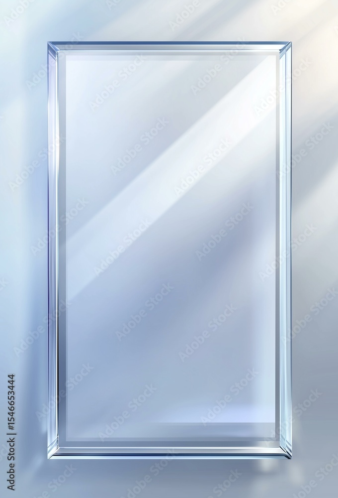 Transparent Glass plate background. Realistic screen glass, window effect with flare, clear glass showcase, glossy plastic glare frame, acrylic with glares and light, plexiglas, 3d. Transparent Glass plate background. Realistic screen glass, window effect with flare, clear glass showcase, glossy plastic glare frame, acrylic with glares and light, plexiglas, 3d.