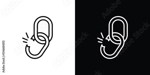 Weakness icon in black. flat graphic vector icon