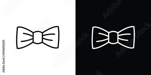 Bow Tie icon, vector design art.