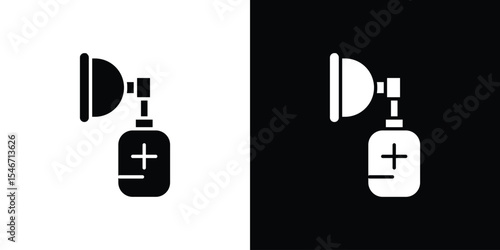 Anesthesia icon of a flat style vector