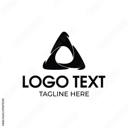 abstract recycle icon