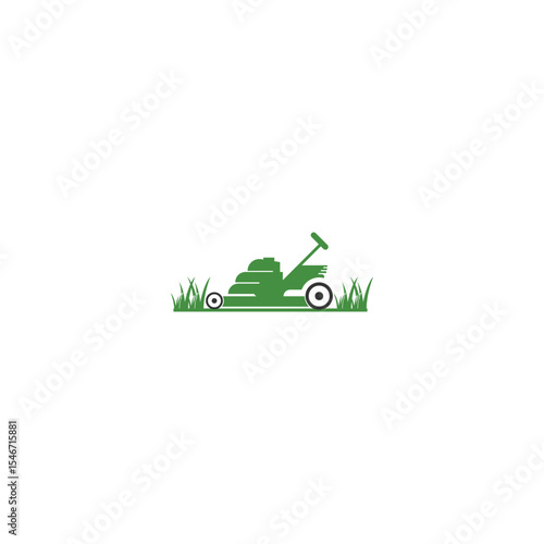 lawn Mower logo design