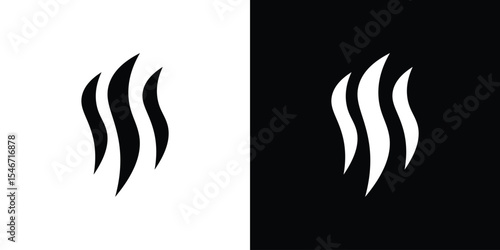 Aroma icon of a flat style vector