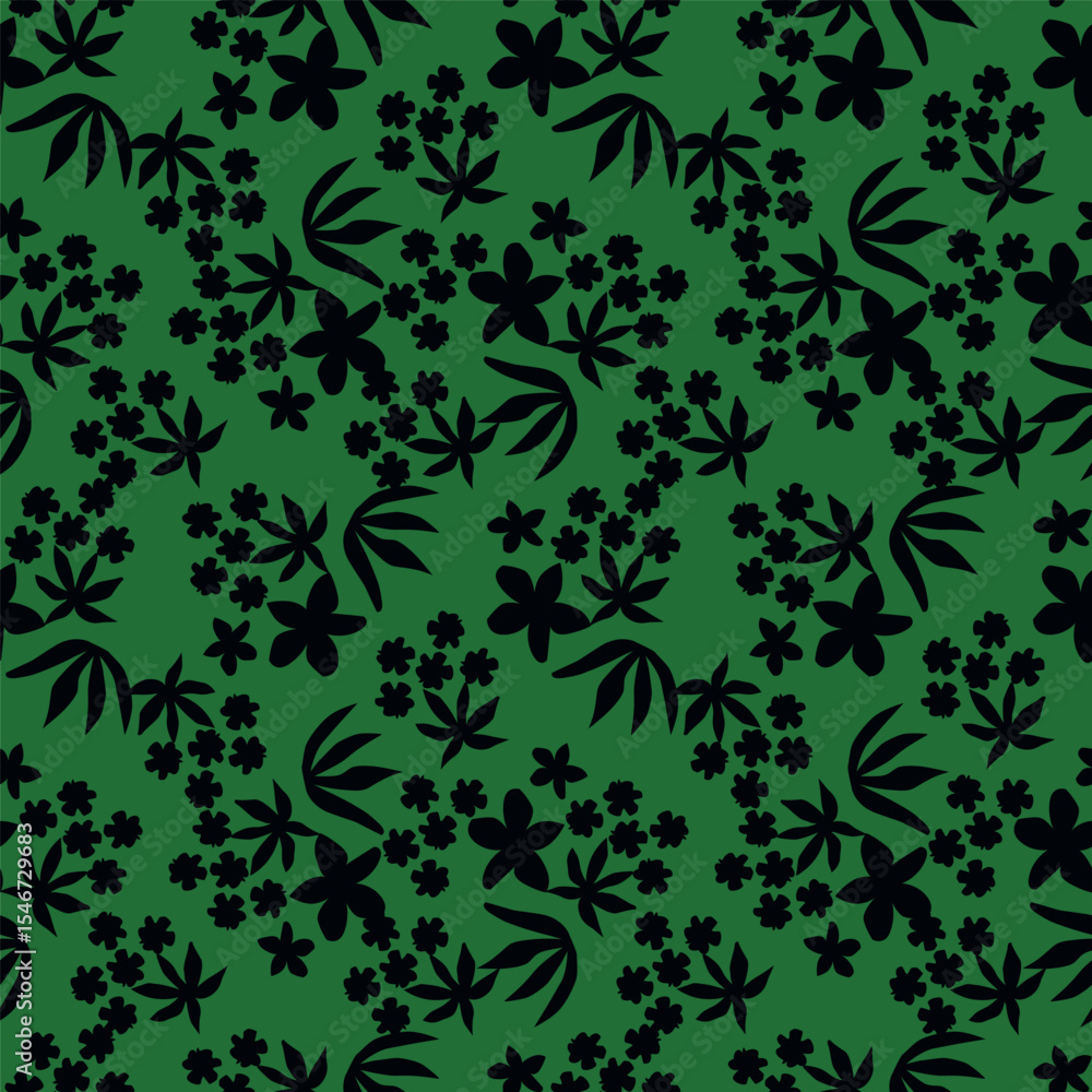 Obraz premium seamless pattern with flowers