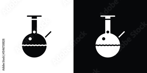 Bong icon of a flat style vector