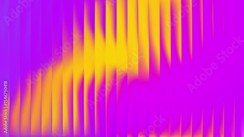 Gradient Background Abstract Glass Neon Fractal Blur Pattern. Blue Aura Glossy mesh hologram effect with multicolored fluid distortion. Neon poster wallpaper featuring soft prism. 4k Seamless loop.
