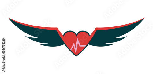 Albatross Ocean Gliders Themed Abstract Design