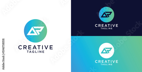 letter ar logo design vector