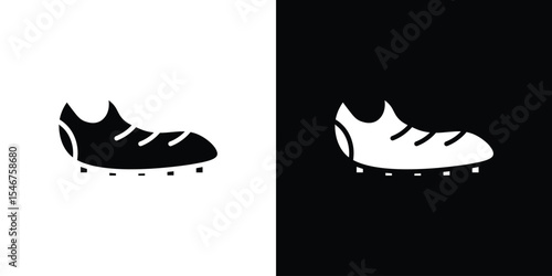 Cleats icon of a flat style vector