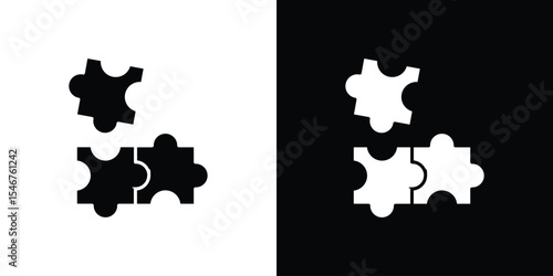 Compatibility icon of a flat style vector