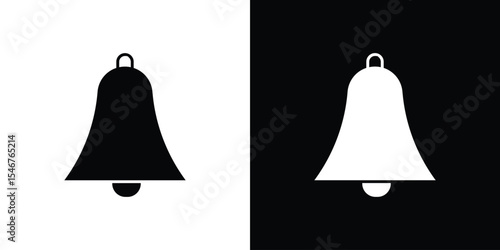 Cowbell icon of a flat style vector