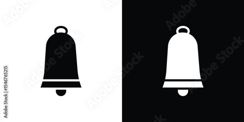 Cowbell icon of a flat style vector