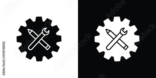 Customized icon of a flat style vector
