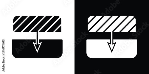 Diagram next icon of a flat style vector