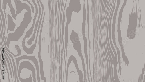 Hand drawn brush lines abstract light gray wood grain pattern, wavy lines monochromatic wood veneer background, minimalistic graphic for textile, decoration, carpet
