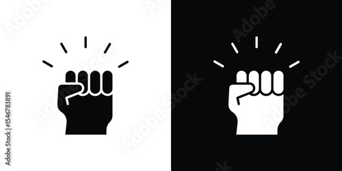 Empowerment icon of a flat style vector