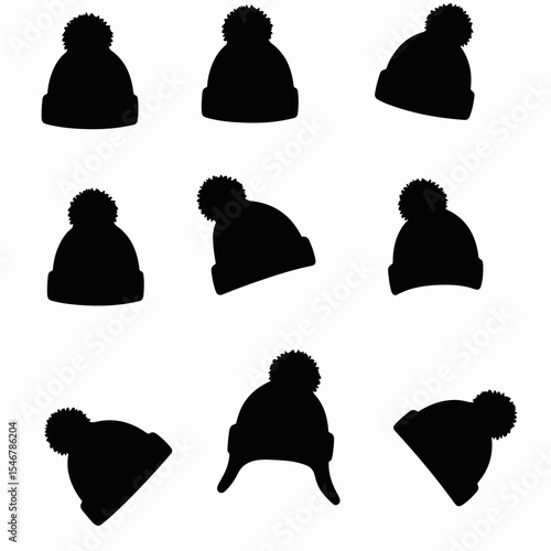 Silhouette winter beanies collection accessory headwear