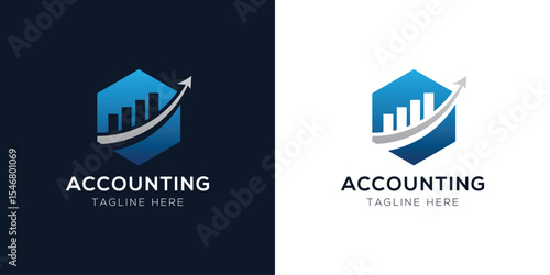Accounting Logo Design Templates Set | Finance, Tax, Business, and Audit Icon Concepts