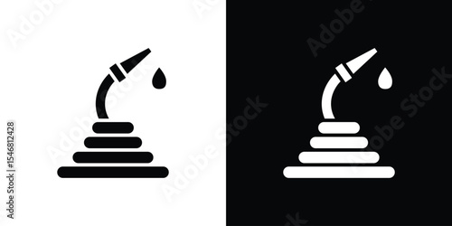 Hose icon of a flat style vector
