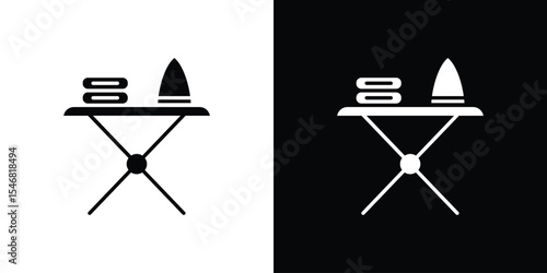Iron board icon of a flat style vector
