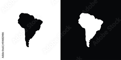 Latin america icon of a flat style vector