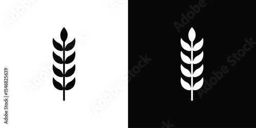 Malt icon of a flat style vector