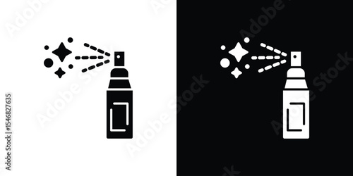 Hair spray icon, vector design art.