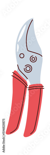 Pruning shears garden tool design