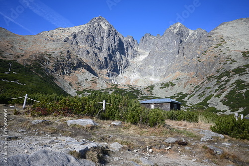 Tatry, góry w Polsce i na Słowacji, widok górski - treking