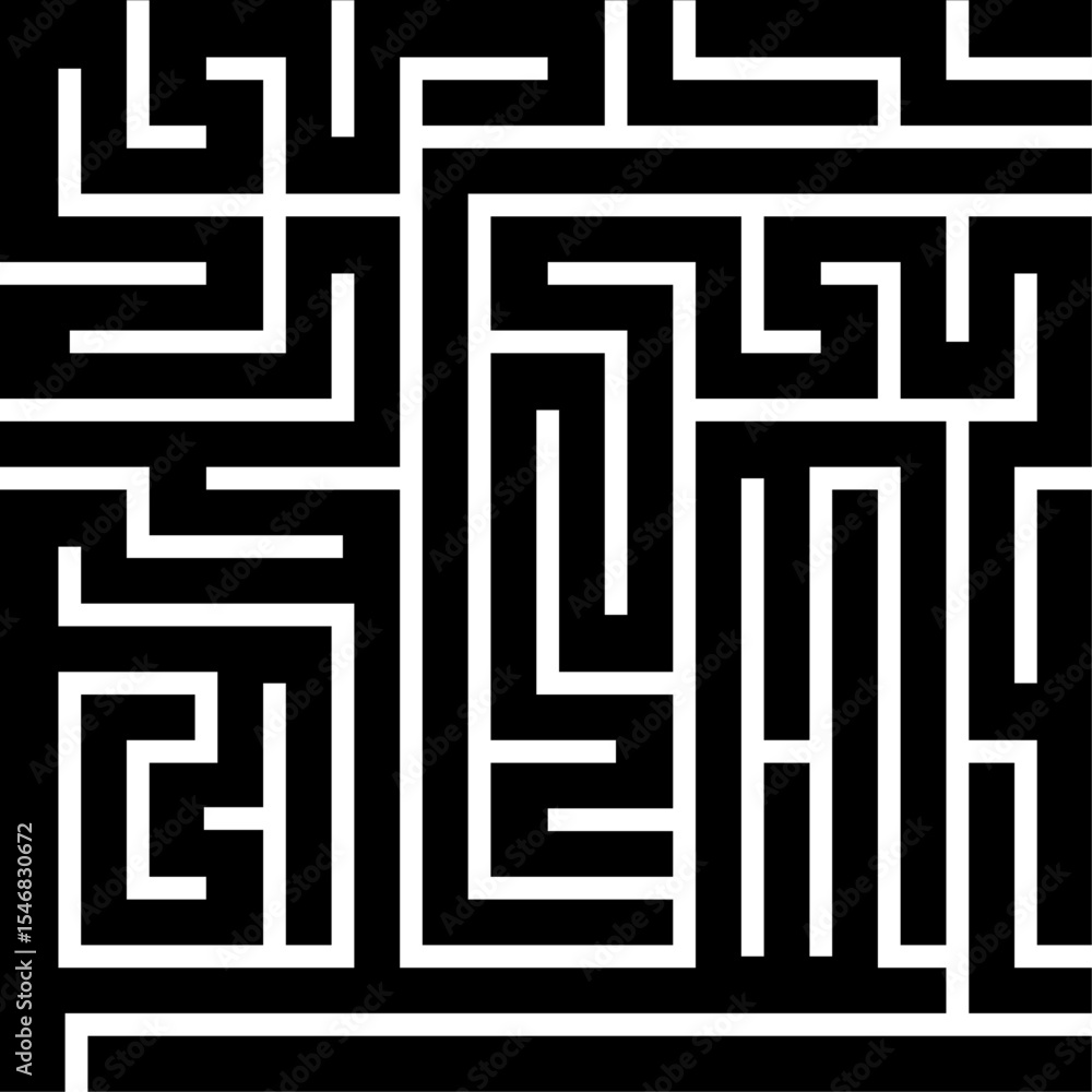 black and white maze black and white maze