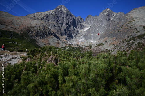 Tatry, góry w Polsce i na Słowacji, widok górski - treking