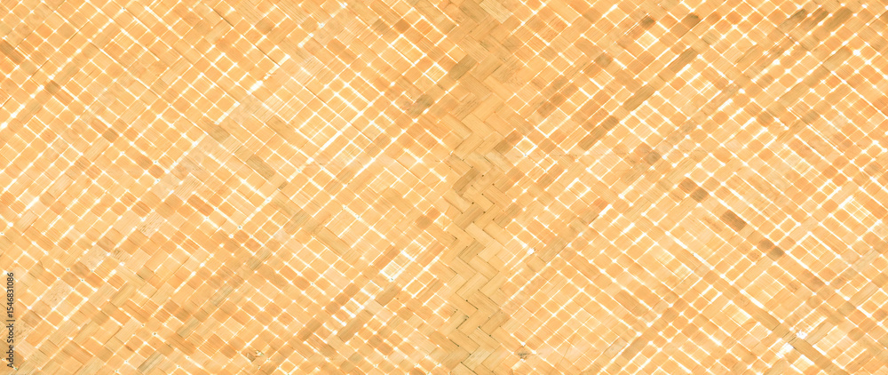 Bamboo woven natural bamboo background, Handcraft woven bamboo pattern and texture vintage style for background, Pattern of reed weaving mat Bamboo woven natural bamboo background, Handcraft woven bamboo pattern and texture vintage style for background, Pattern of reed weaving mat
