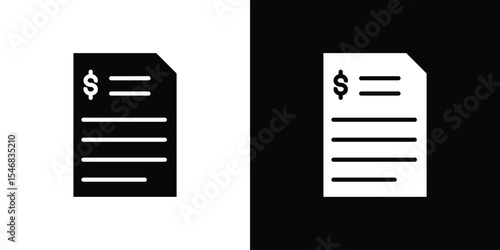 Payroll icon of a flat style vector