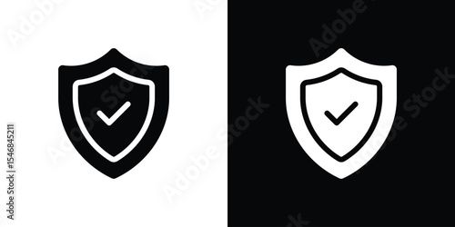 Safe icon of a flat style vector