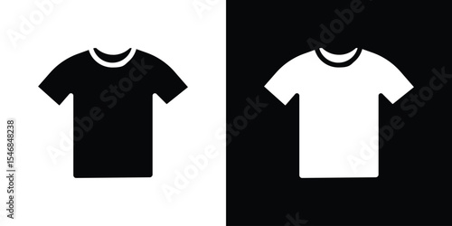 Shirt icon of a flat style vector