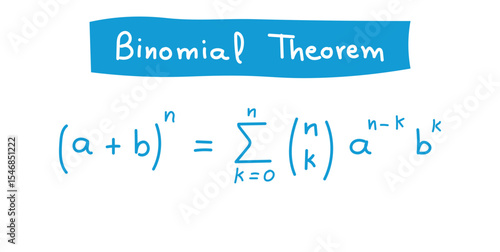 Binomial Square Theorem in Mathematics in Elementary Algebra.