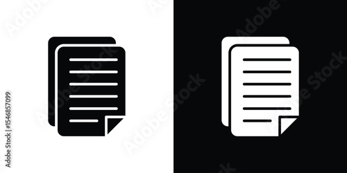 Thesis icon of a flat style vector