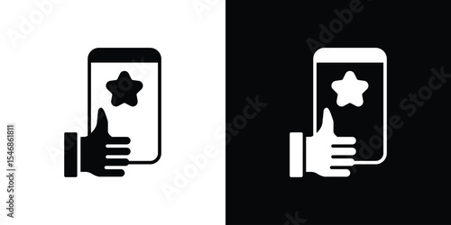 Usability icon of a flat style vector